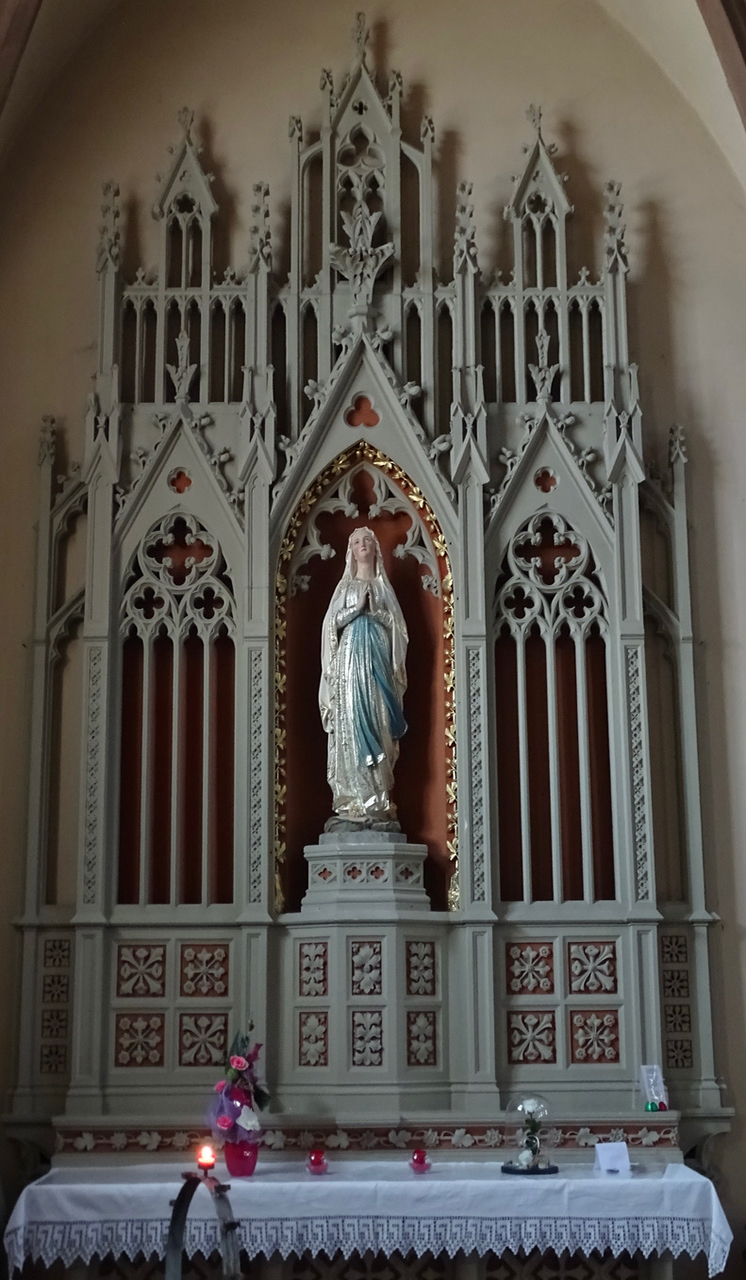 Autel latéral Vierge Marie